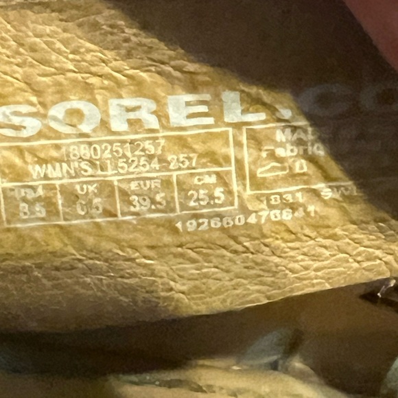 Sorel Women's Sandals in Tan and Silver - Picture 5 of 5